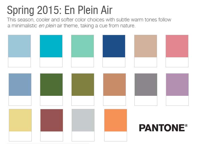 pantone spring 2015